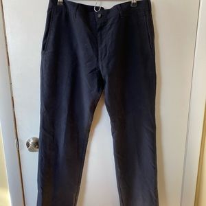 Comme des Garcons Homme Dark Navy Wool Trousers